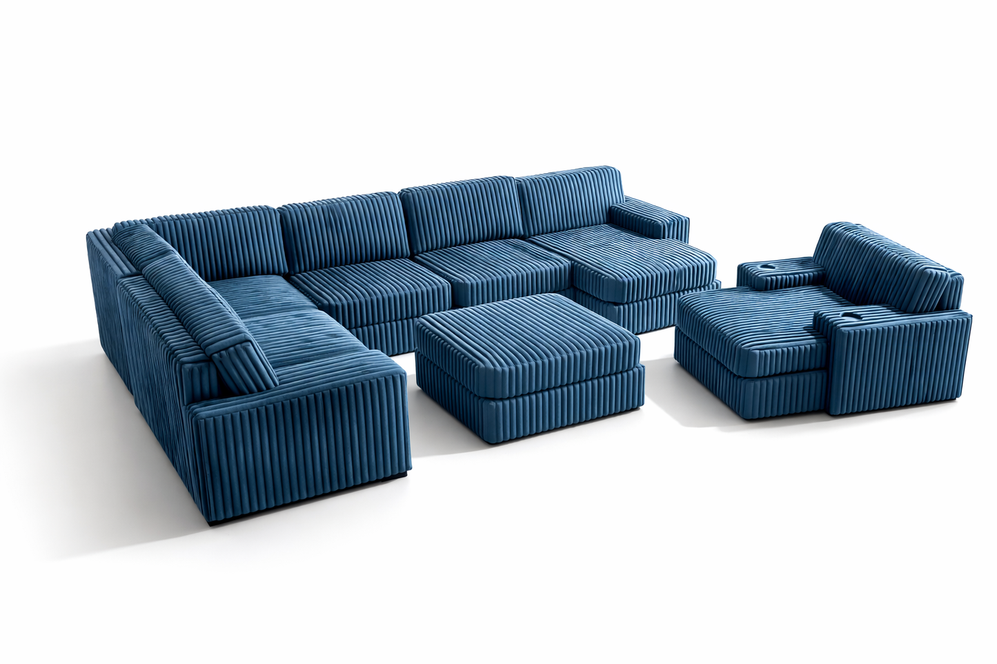 Ashley Corduroy Sectional